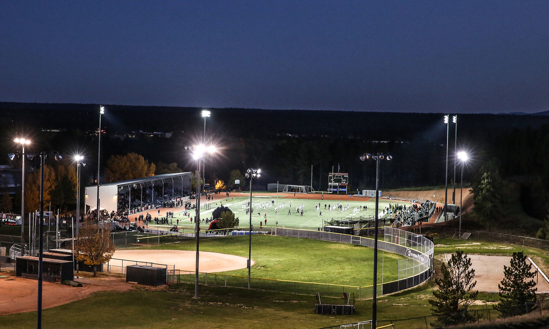 Cromer Stadium at Capacity